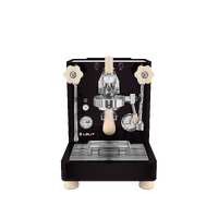 Lelit Bianca V3 - Black with Maple Handles - with HAIRLINE SCRATCH