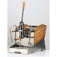 Nurri L-Type Leva S.A-Stainless Steel with Zebrano