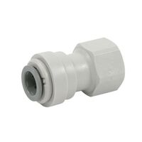 Female Thread, 3/8" BSPT to 3/8" Push Fit - John Guest - PI451213S