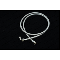 Stainless Steel Flex Pipe 150xm 3/8FF With 1 Conical Elbow NSF