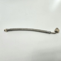 Complete Rancilio Silvia Flex Pipe with Elbow and 1/8"M - 1/4"M Fitting