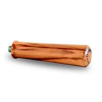 Ascaso I.4007 : Professional Portafilter Handle Stainless Steel Olive Wood M12