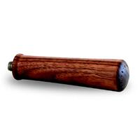Ascaso I.4343 : Professional Portafilter Handle Stainless Steel Walnut Wood M12