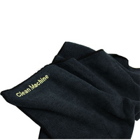 Black Microfibre Barista Cloth