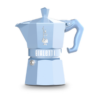 Bialetti Moka Exclusive - Light Blue - 3 Cup