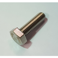 M6 X 20 Stainless Steel Hex bolt - SHXS6M060020