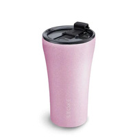 Sttoke Ceramic Reusable Cup [Colour: Unicorn Pink] [Size: 12oz]