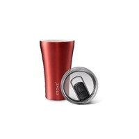 Sttoke Ceramic Reusable Cup [Colour: Satin Red] [Size: 8oz]